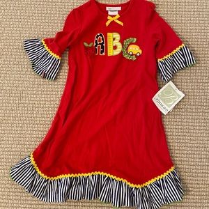 NWT Bonnie Jean ABC dress